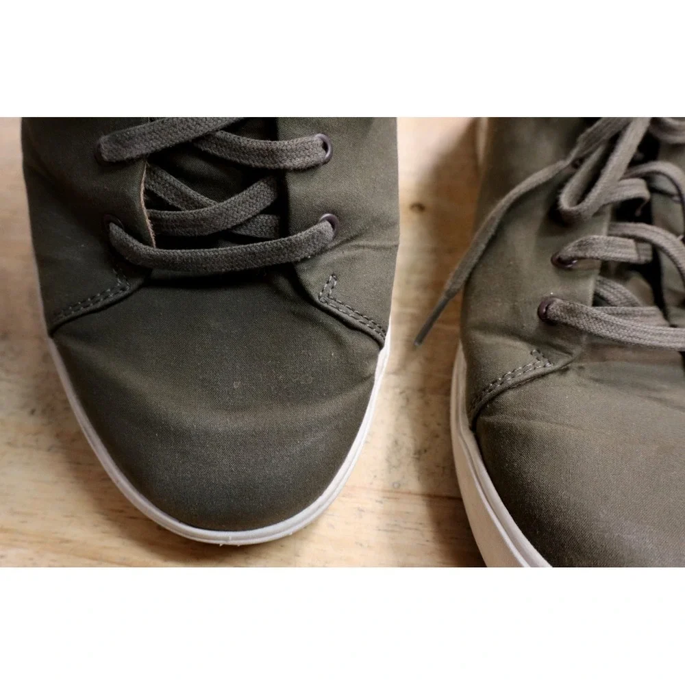 Olukai Men's Lae'ahi Li Fashion Sneaker Size 12‎ Green Convertible Slip On Heel